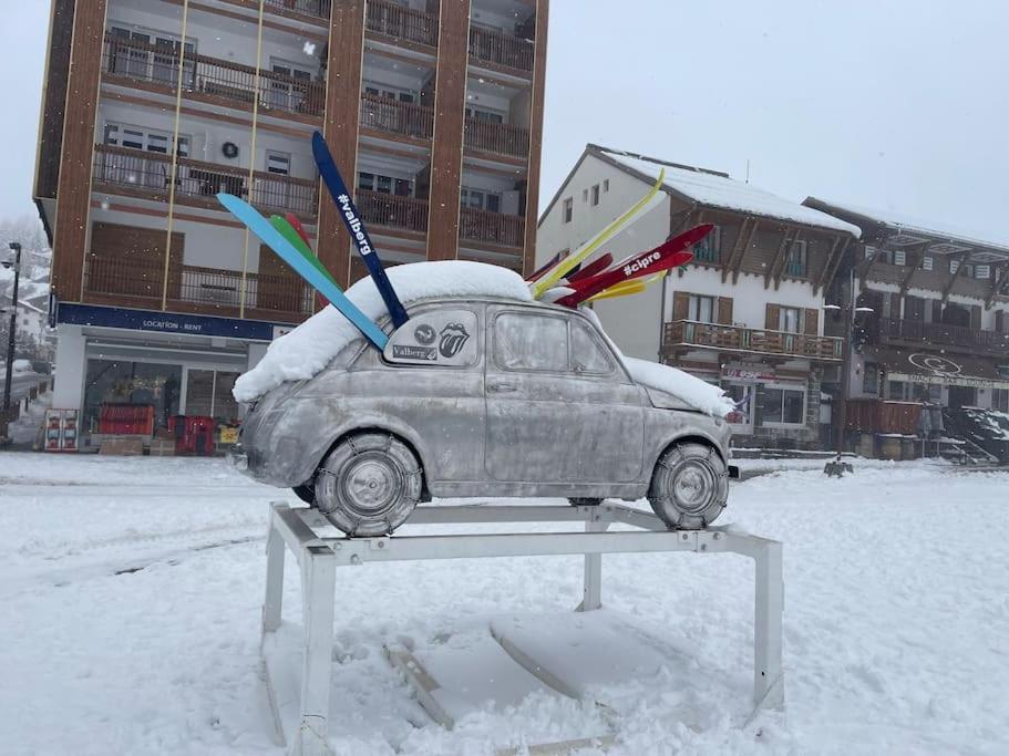 Valberg: 2 Pieces Au Centre Station Avec Piscine Péone Esterno foto